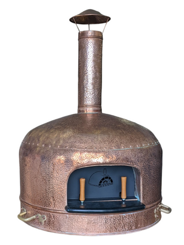 Traditional Wood Fired Brick Pizza Oven - Copperstone