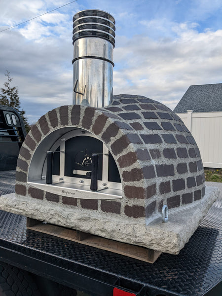Traditional Wood Fired Brick Pizza Oven - Blacksmith
