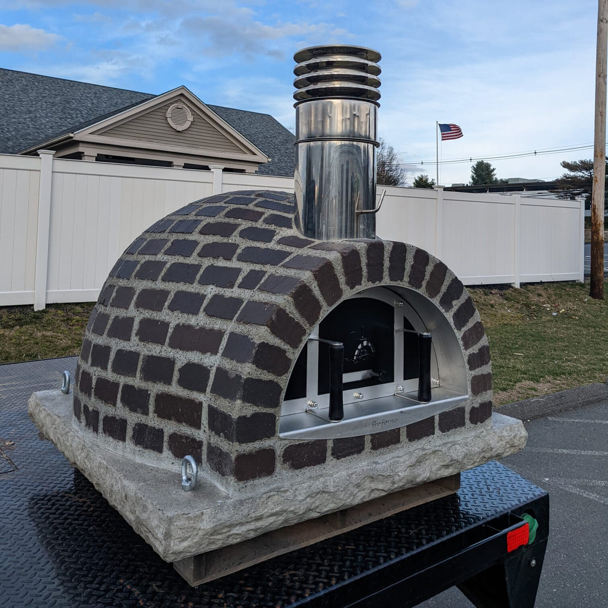 Traditional Wood Fired Brick Pizza Oven - Blacksmith – ProForno