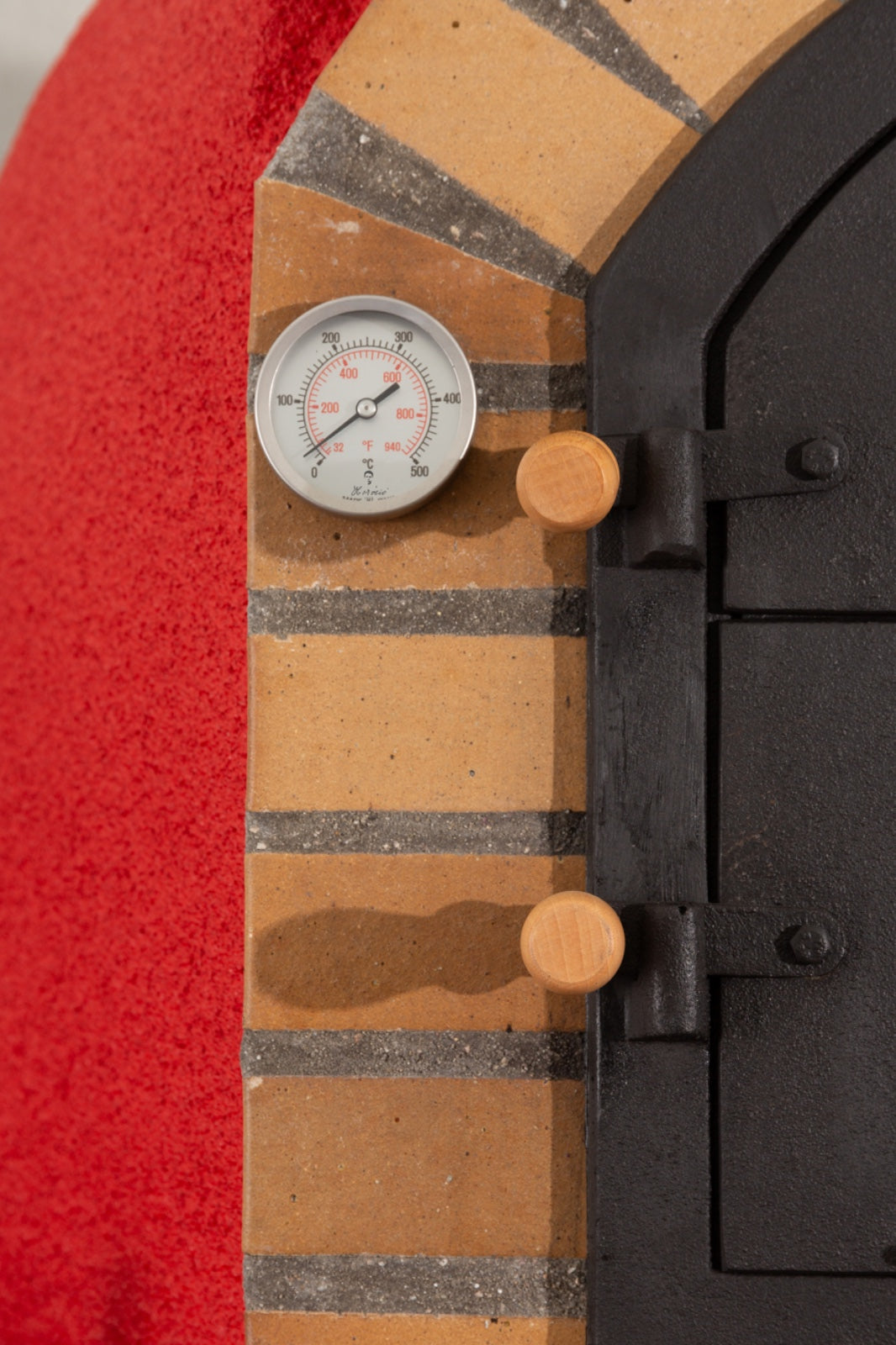 Traditional Wood Fired Brick Pizza Oven - Modern Royal w/Portable Steel Base