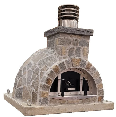 Traditional Wood Fired Brick Pizza Oven - Sierra Ridge